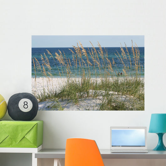sea oats beach dune Wall Mural