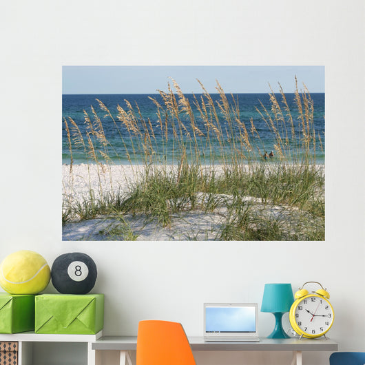 sea oats beach dune Wall Mural