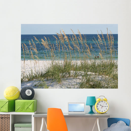 sea oats beach dune Wall Mural