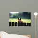 Thoroughbred Horses, Foal Looking Over Fence Wall Mural