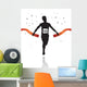 Marathon Winner Silhouette