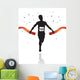 Marathon Winner Silhouette