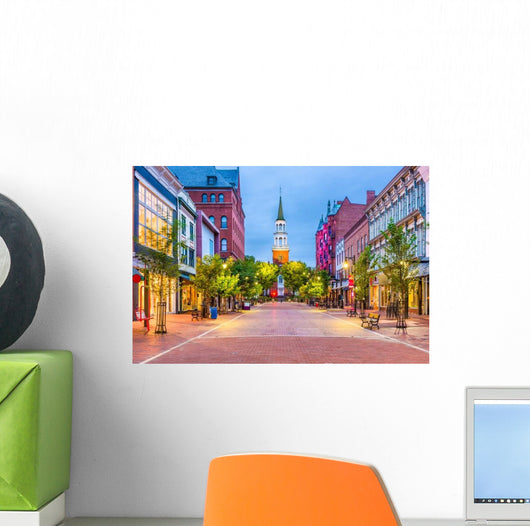 Burlington Vermont USA Wall Decal