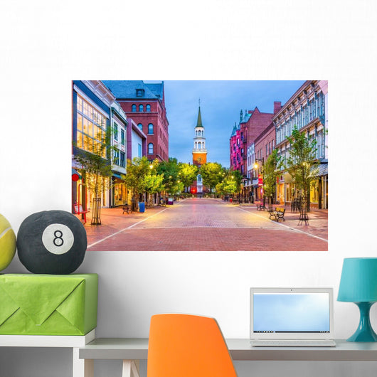 Burlington Vermont USA Wall Decal