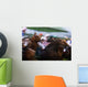 Horse Racing Wall Mural