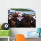 Horse Racing Wall Mural