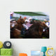 Horse Racing Wall Mural