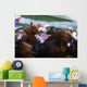 Horse Racing Wall Mural