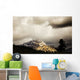 Mountain With Cloudy Sky Wall Mural