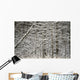 Snow Covered Branches Wall Mural