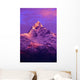 View Of Machhapuchhare At Sunrise From Sarangkot Wall Mural