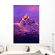 View Of Machhapuchhare At Sunrise From Sarangkot Wall Mural