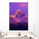View Of Machhapuchhare At Sunrise From Sarangkot Wall Mural