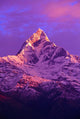 View Of Machhapuchhare At Sunrise From Sarangkot Wall Mural