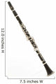 Clarinet Wall Decal