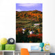 East Orange Village In Fall, Vermont, New England, USA Wall Mural