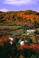East Orange Village In Fall, Vermont, New England, USA Wall Mural