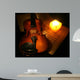 Violin and Candle Wall Mural