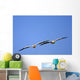 Two Pelicans In Flight Wall Mural