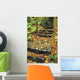 Stone Stairway In Forest Wall Mural