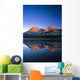 Mount Kidd Reflected In Wedge Pond Wall Mural