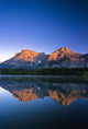 Mount Kidd Reflected In Wedge Pond Wall Mural