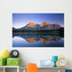 Mount Kidd, Wedge Pond, Kananaskis Country, Alberta, Canada Wall Mural