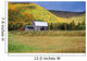 Old Barn In The Fall, Nova Scotia, Canada Wall Mural