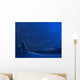 Winter Night Landscape Wall Decal