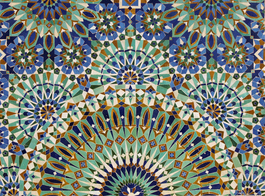 Mosaik Platten Marrokko Wall Mural