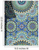 Mosaic of Plates Morocco Wall Mural