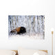 Buffalo In The Snow Wall Mural