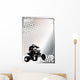 motorsport silver poster background Wall Mural