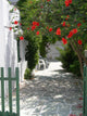 Greek Island Scene Wall Mural