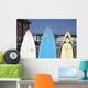 Surfboards For Sale, Saltburn, England Wall Mural
