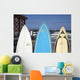 Surfboards For Sale, Saltburn, England Wall Mural