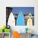 Surfboards For Sale, Saltburn, England Wall Mural