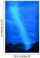 Waterfall In Ice Cave Wall Mural