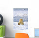 Back Of A Polar Bear Wall Mural