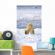 Back Of A Polar Bear Wall Mural