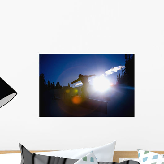 Snowboarder Wall Mural
