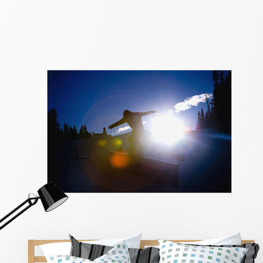 Snowboarder Wall Mural