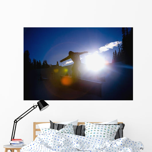 Snowboarder Wall Mural