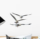 Multiple Flying Seagulls Wall Decal Sticker Set