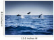 Dolphins Playing In The Ocean Wall Mural