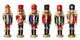 Christmas Nutcracker Toy Soldier Wall Decal Sticker Set