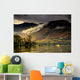Boat On Lake Derwent, Cumbria, England Wall Mural