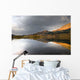 Mountain Reflection In Water, Loch Lobhair, Scotland Wall Mural