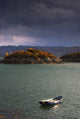 Boat On Loch Sunart, Scotland Wall Mural