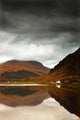 Mountain Lake, Loch Sunart, Scotland Wall Mural